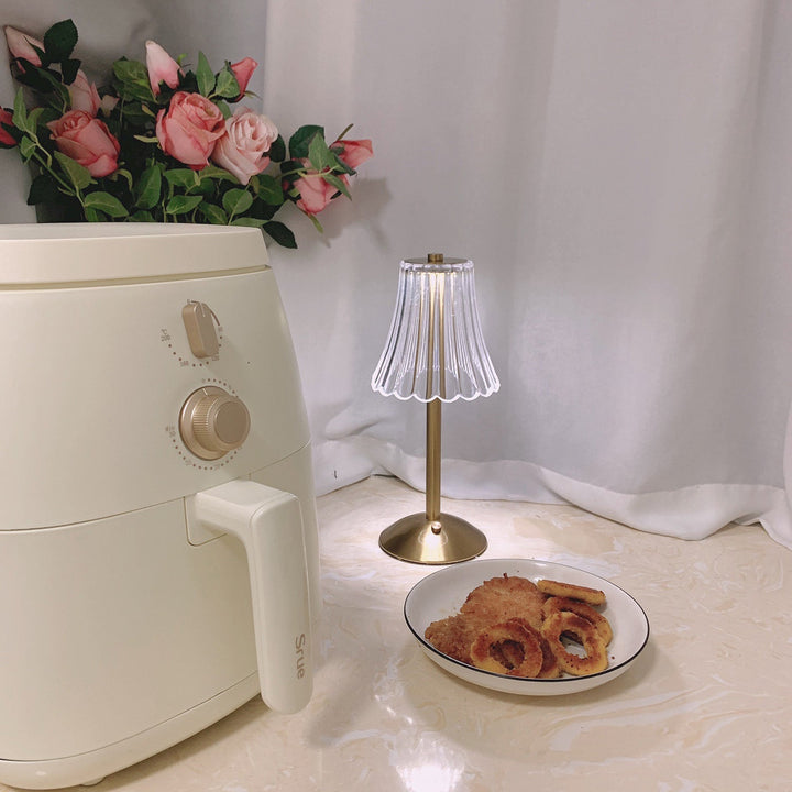 Lisslune | RadiantGold – Elegant Portable Table Lamp