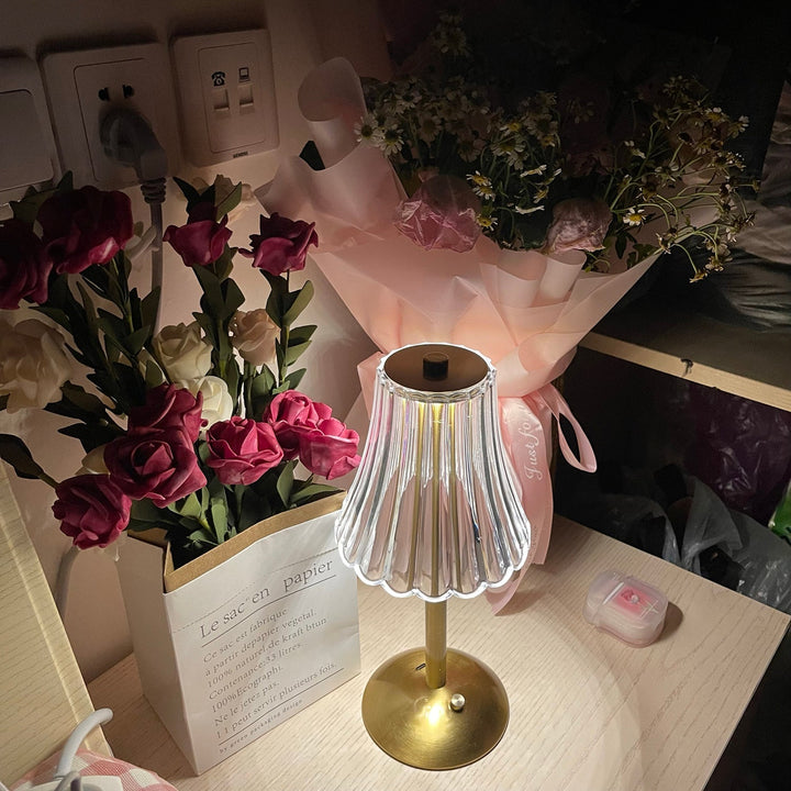 Lisslune | RadiantGold – Elegant Portable Table Lamp