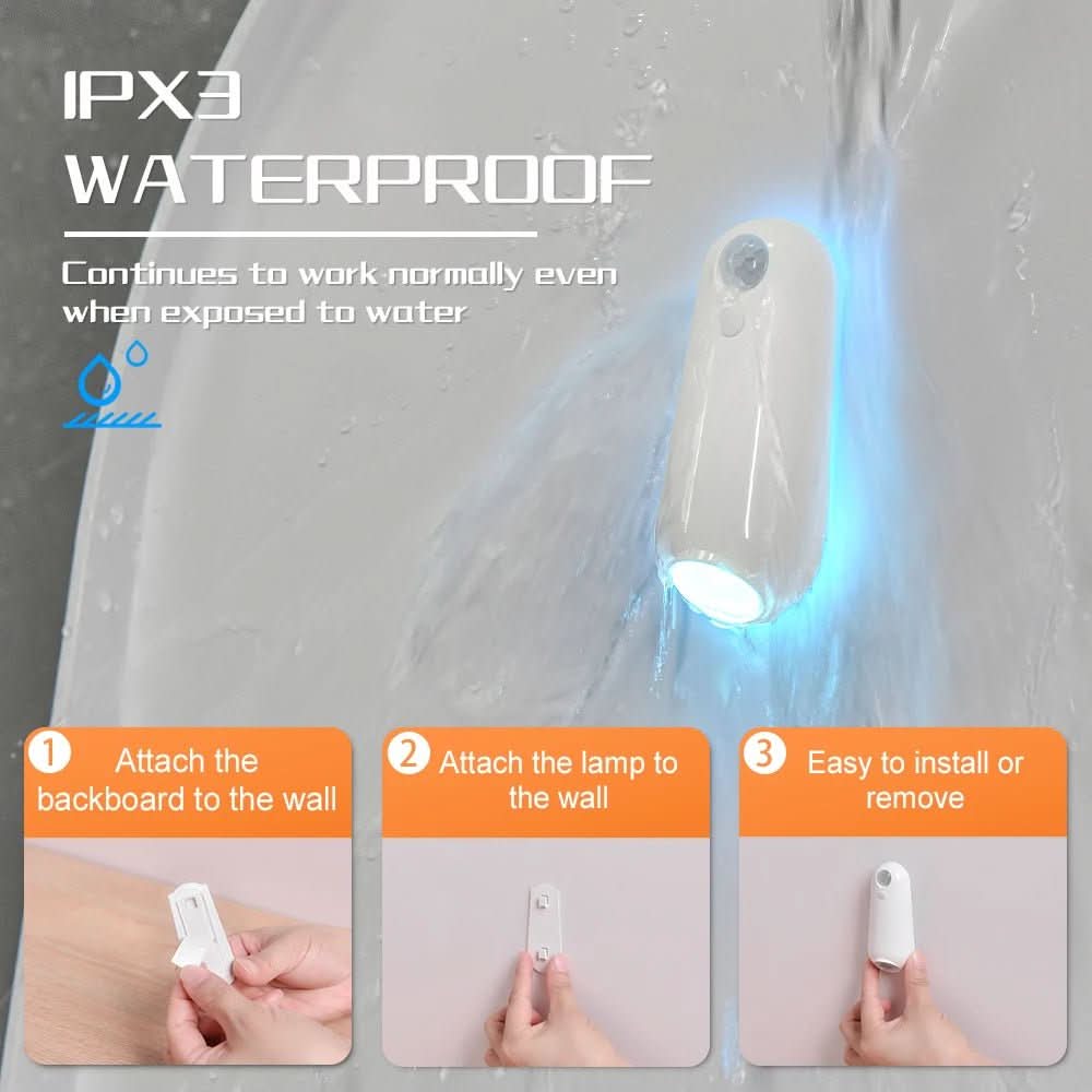 Lisslune | Motion Sensor Toilet Light with 7 RGB Colors