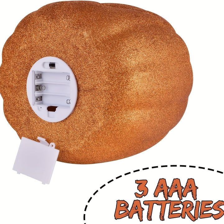 Lisslune | Glowing Jack O’Lantern – Light-Up Battery Halloween Pumpkin Decor