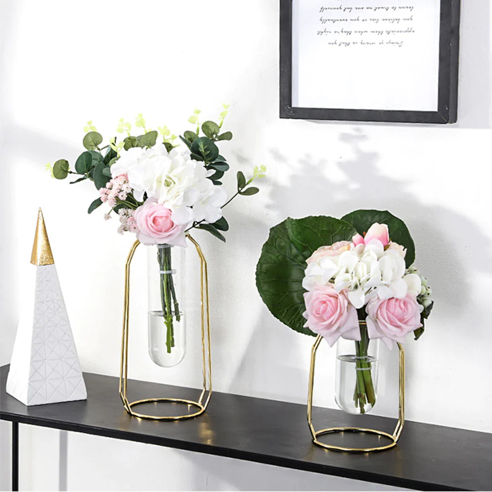Lisslune | Gold Modern Silhouette Vases