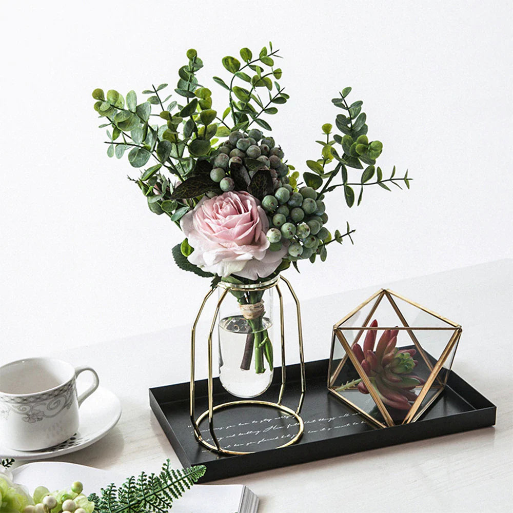 Lisslune | Gold Modern Silhouette Vases