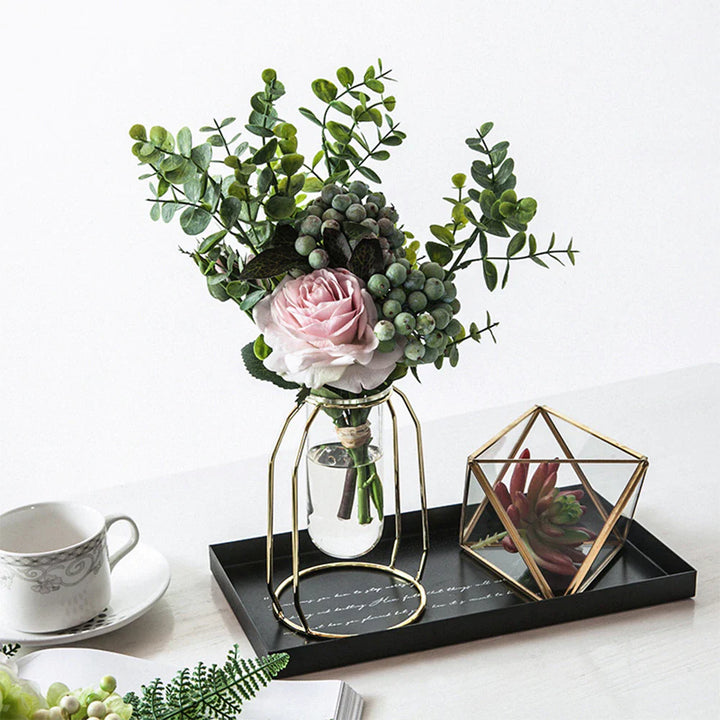Lisslune | Gold Modern Silhouette Vases