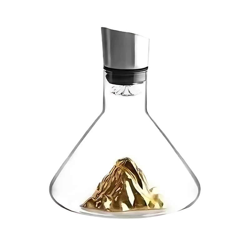Lisslune | Premium Wine Decanter | Lead-Free Crystal with Quick Aeration & Filtration for Enhanced Flavor Experience