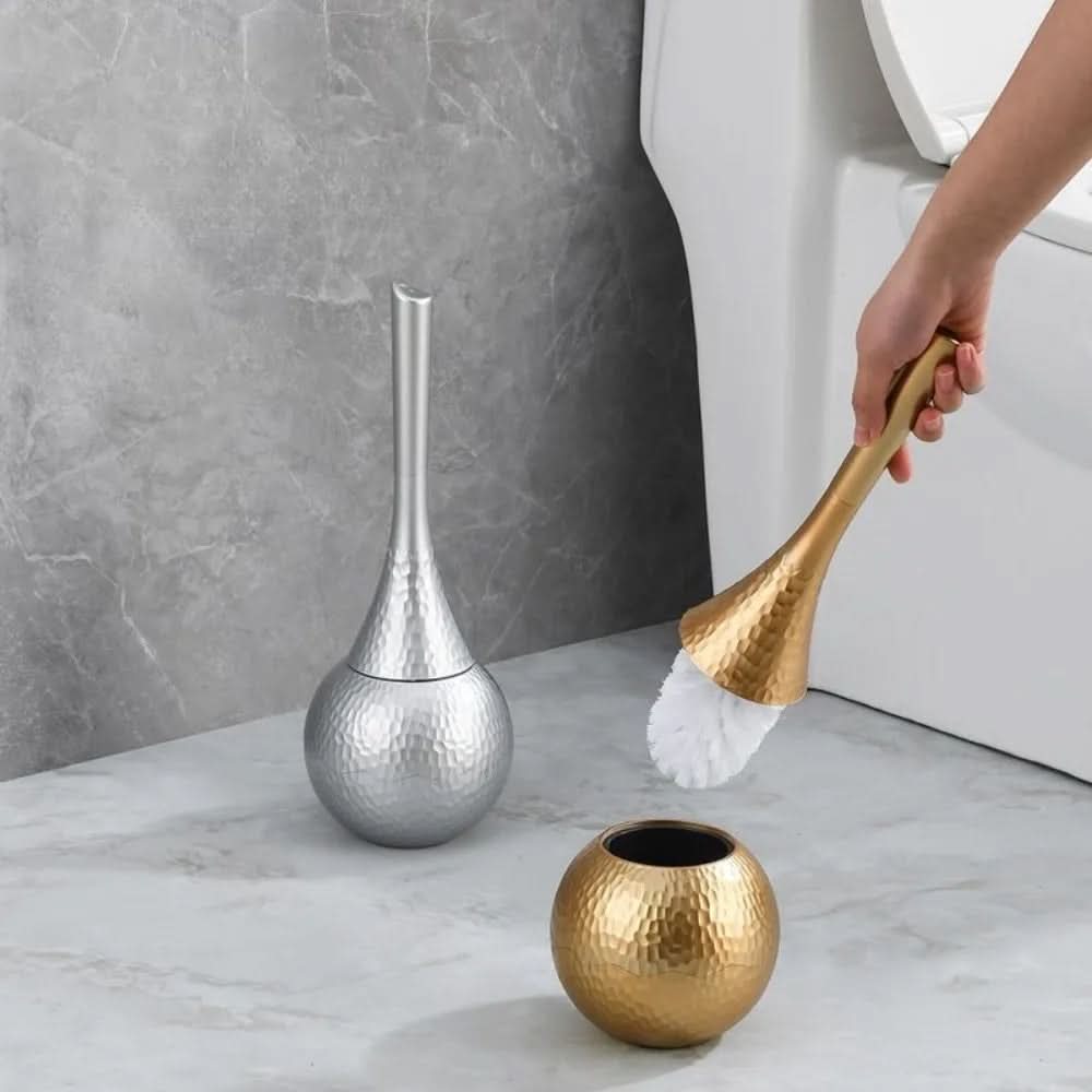 Lisslune | Elegant toilet brush in gold look for style, hygiene & luxury in the bathroom