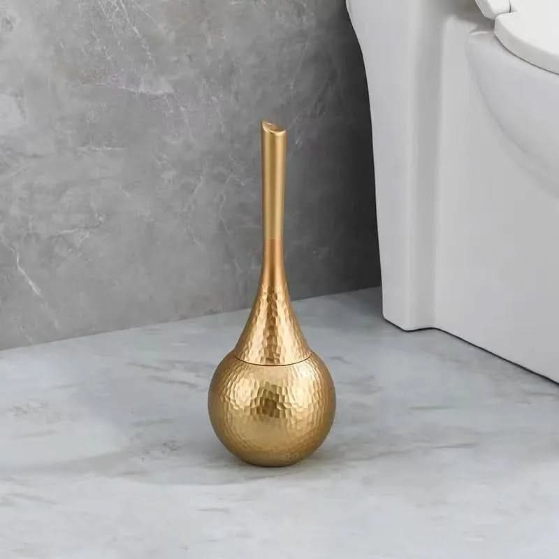 Lisslune | Elegant toilet brush in gold look for style, hygiene & luxury in the bathroom