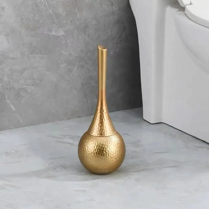 Lisslune | Elegant toilet brush in gold look for style, hygiene & luxury in the bathroom