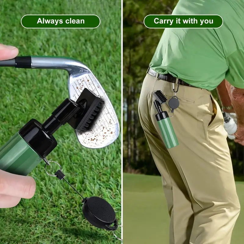 Lisslune | Portable Golf Club Cleaner Brush