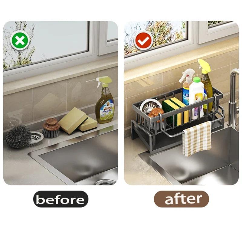Lisslune | Sinky - Draining Rack Kitchen Stainless Steel