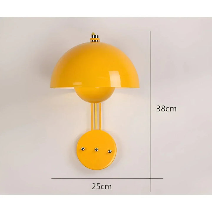 Lisslune | BudLume - Mushroom Light Cozy Scandinavian Wall Lamp