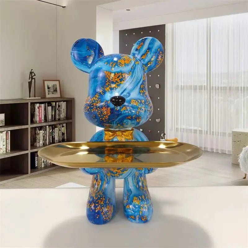 Lisslune | Graffiti Bear Figure Key Storage