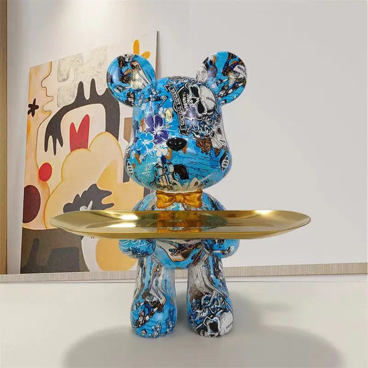 Lisslune | Graffiti Bear Figure Key Storage