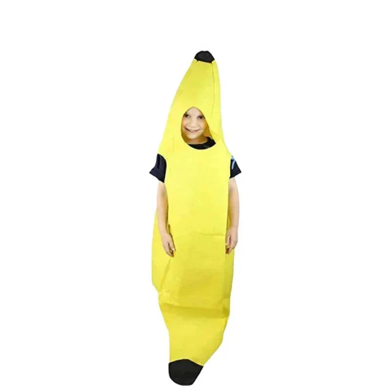 Lisslune | Yellow Banana Costume for Men – Funny Outfit for Carnival, Halloween & Theme Parties