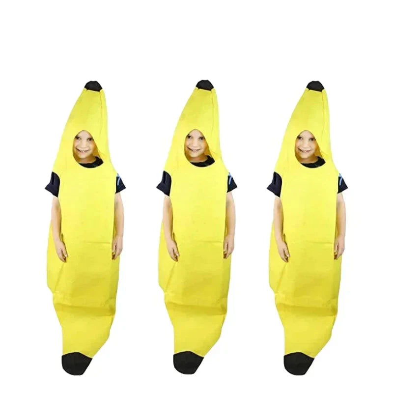 Lisslune | Yellow Banana Costume for Men – Funny Outfit for Carnival, Halloween & Theme Parties