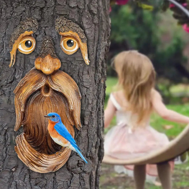 Lisslune | WiseWood - Old Man Tree Face