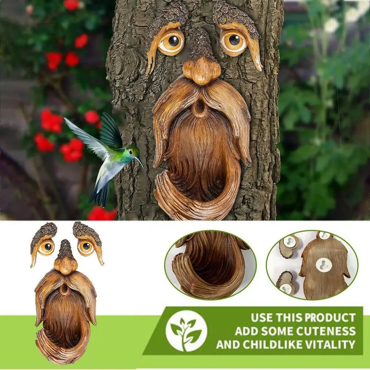 Lisslune | WiseWood - Old Man Tree Face