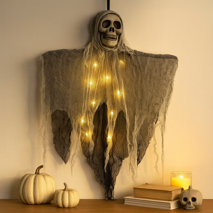 Lisslune | LED Skull Wall Decoration for Halloween Home Decor