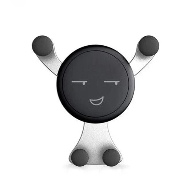 Lisslune | Gravity-operated hands-free phone holder for the car: Your essential companion at the roadside