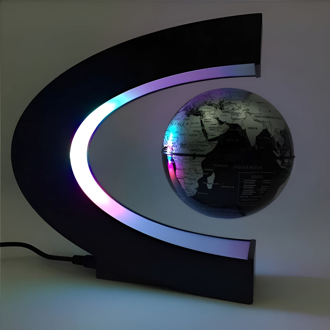 Lisslune | Magic Floating Globe with LED Lighting and Educational Touch