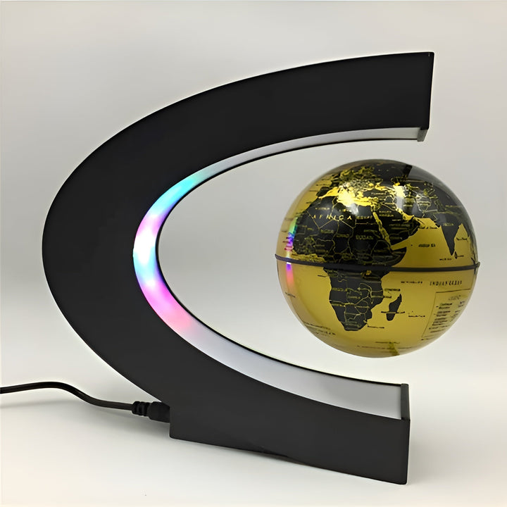 Lisslune | Magic Floating Globe with LED Lighting and Educational Touch