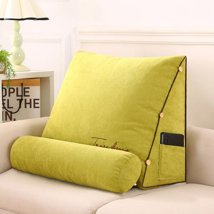 Lisslune | Wedge-shaped back support cushion