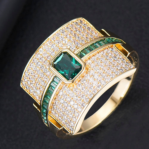 Lisslune | Monaco Design Luxury Statement Stackable Ring For Women