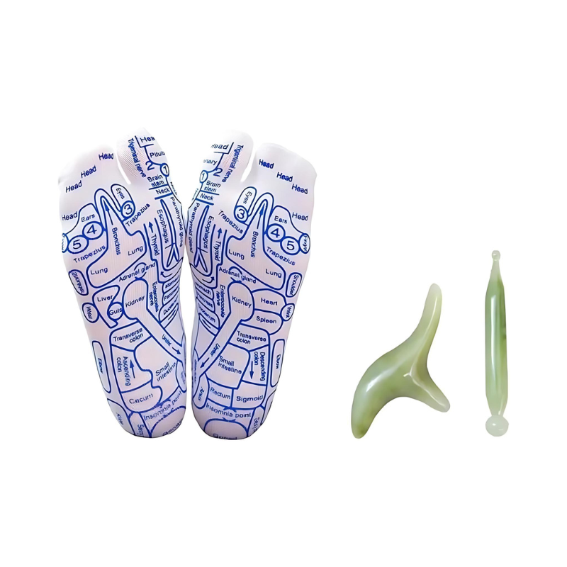 Lisslune | Therapeutic Massage Socks | Acupressure Design for Instant Pain Relief & Relaxation at Home
