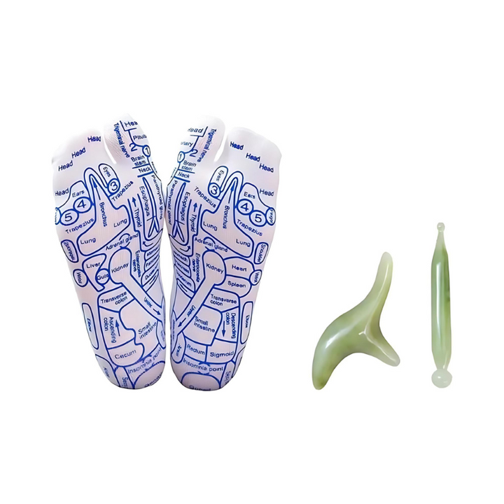 Lisslune | Therapeutic Massage Socks | Acupressure Design for Instant Pain Relief & Relaxation at Home