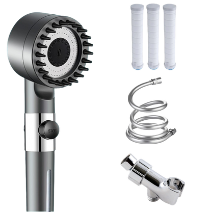 Lisslune | RelaxationRain - Stylish Massage Shower Head