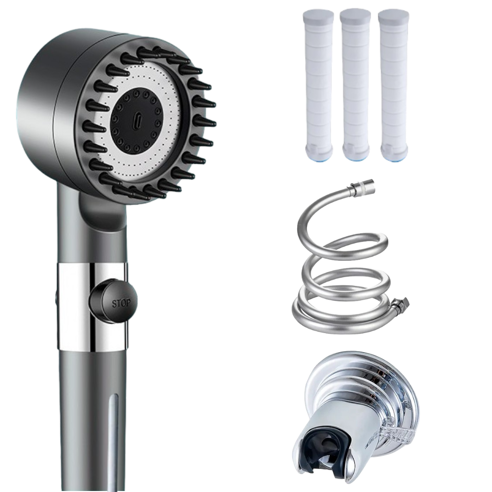 Lisslune | RelaxationRain - Stylish Massage Shower Head