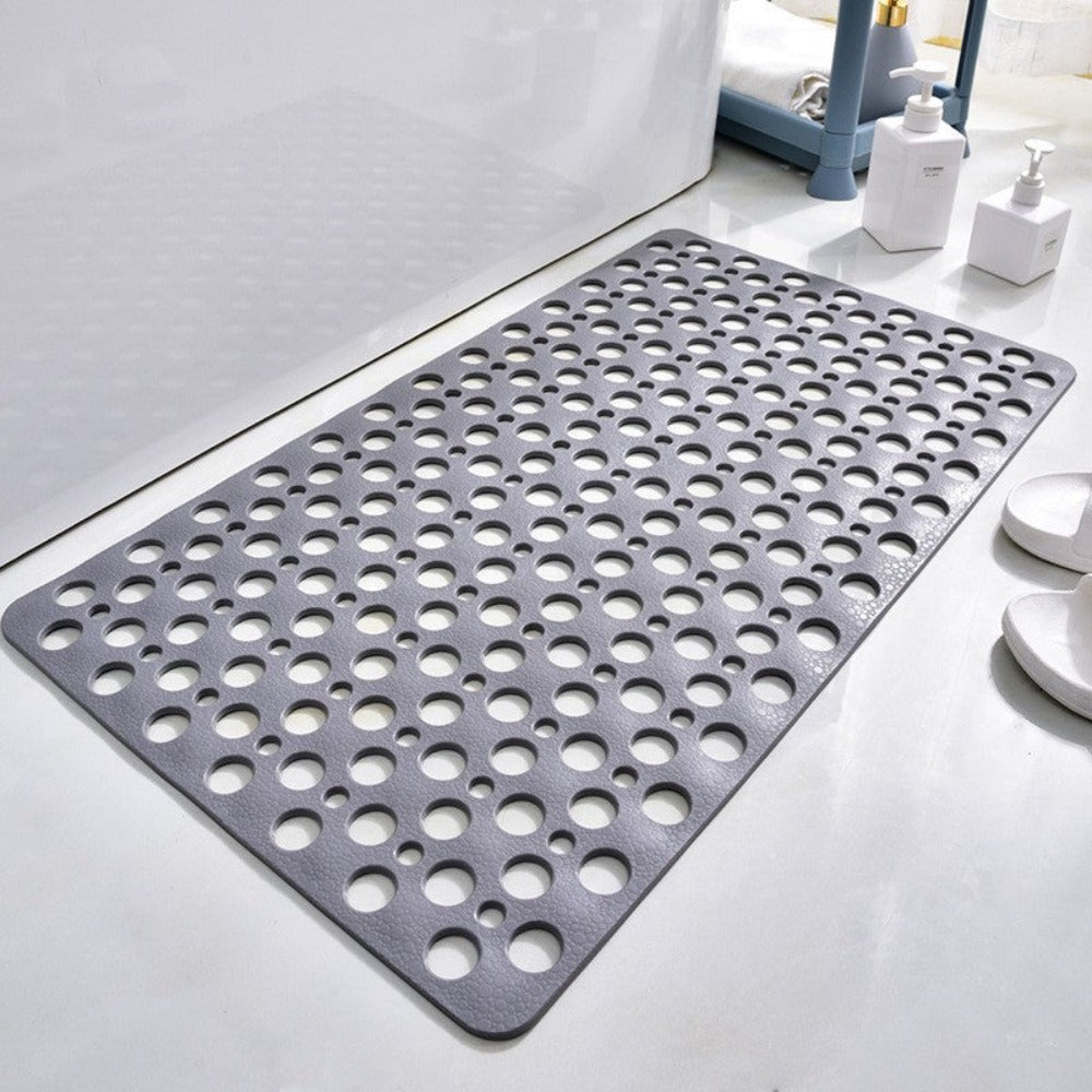 Lisslune | AquaGuard Non-Slip Shower Mat – Hygienic Bath Mat with Suction Cups and Quick-Drying Design