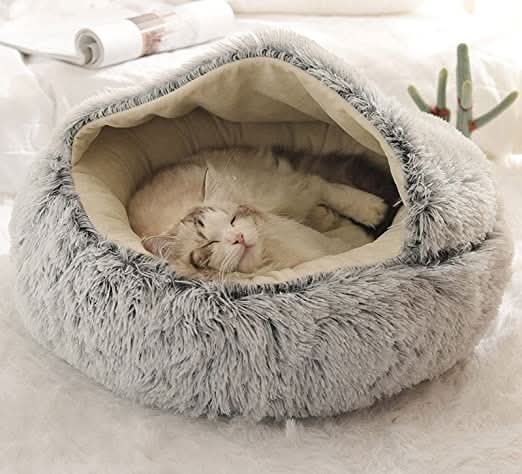 Lisslune | Soft Luxury Basket for Cats & Small Dogs