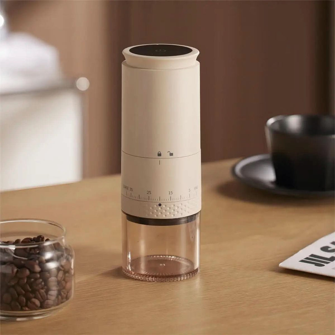 Lisslune | Electric coffee grinder with 38 grind settings and USB-C charging function