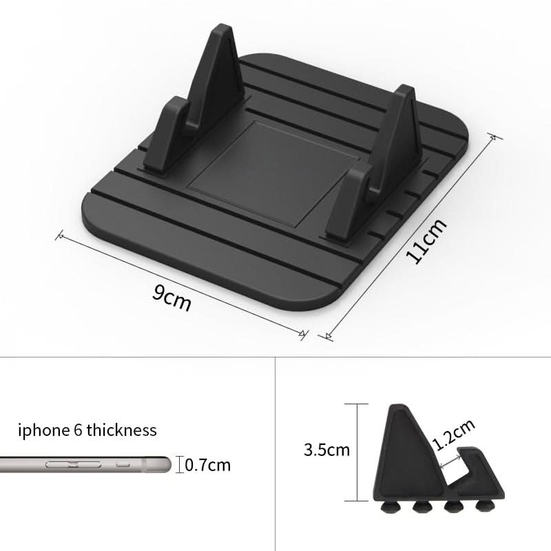 Lisslune | Anti-slip phone holder for car with secure grip