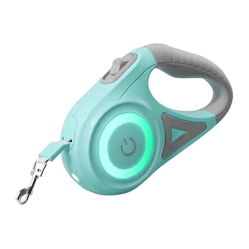 Lisslune | SAFEWALK LEASH – Illuminated dog leash with LED light & flashlight for safe evening walks