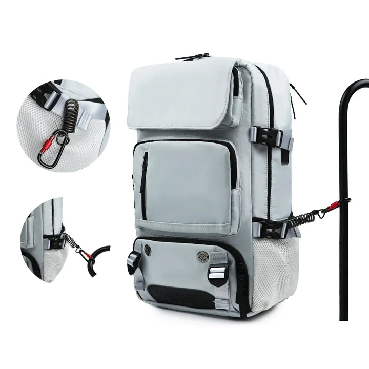 Lisslune | TRAVELMAX Pack – Large Waterproof Travel Backpack with USB Charging Port