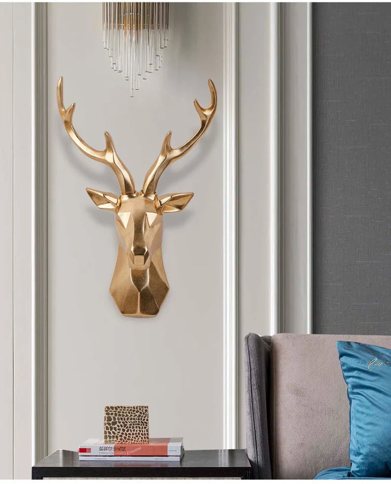 Lisslune | Magnificent | 3D-Deer Head Wall Decoration