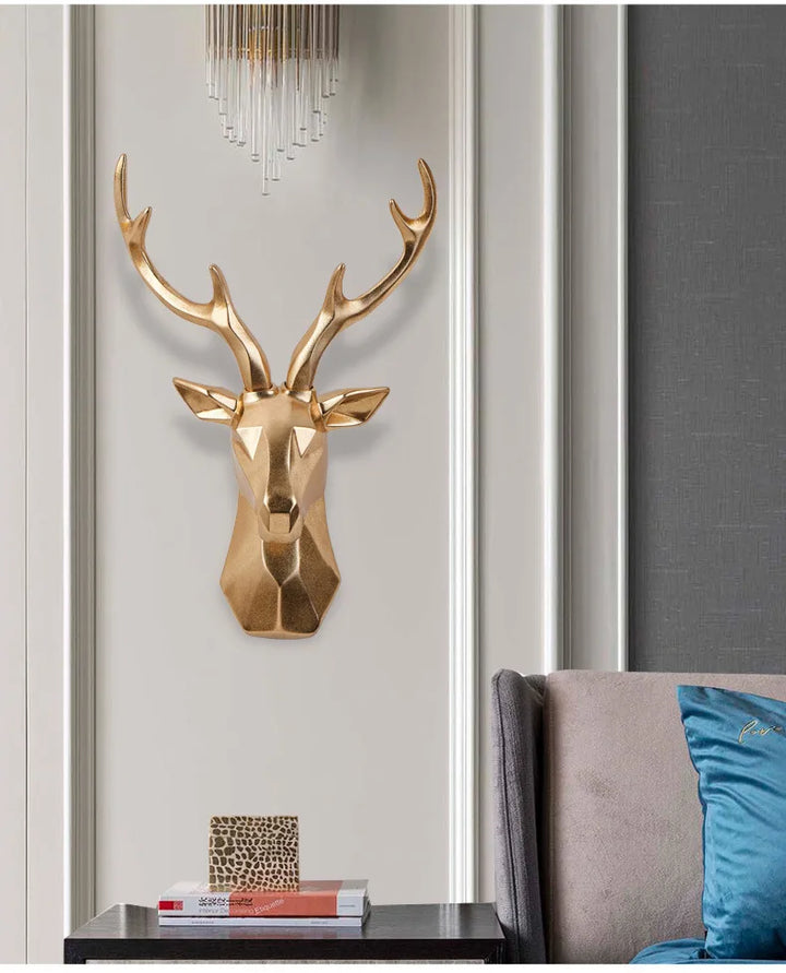 Lisslune | Magnificent | 3D-Deer Head Wall Decoration