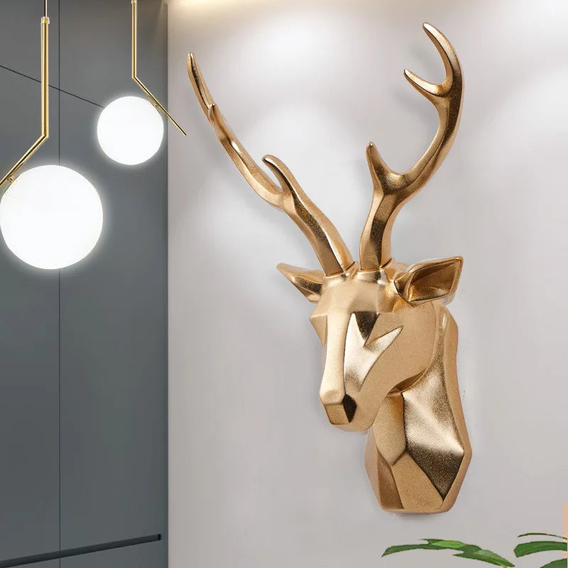 Lisslune | Magnificent | 3D-Deer Head Wall Decoration
