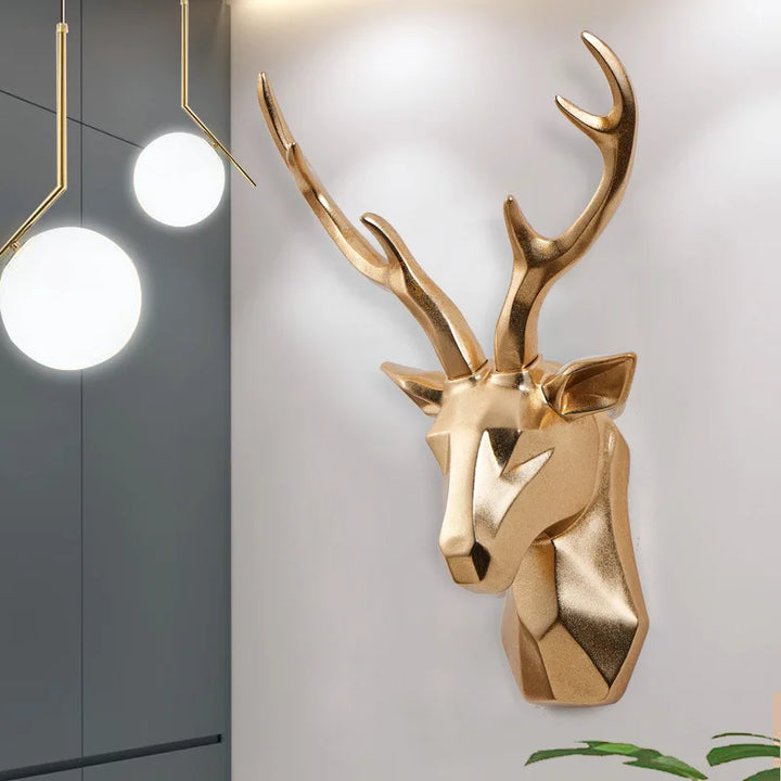 Lisslune | Magnificent | 3D-Deer Head Wall Decoration
