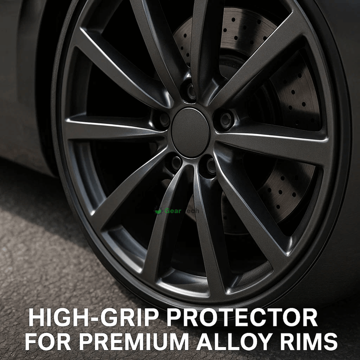 Lisslune | Wheel Rim Protector | High Adhesion, Easy Installation & Curb Scrape Prevention for Flashy Automobile Rims
