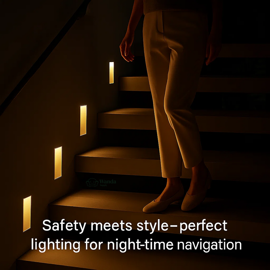 Lisslune | LED Recessed Wall Sconces | Motion Sensor. Energy-Efficient & Ideal for Hallways. Living Rooms. and Bedrooms