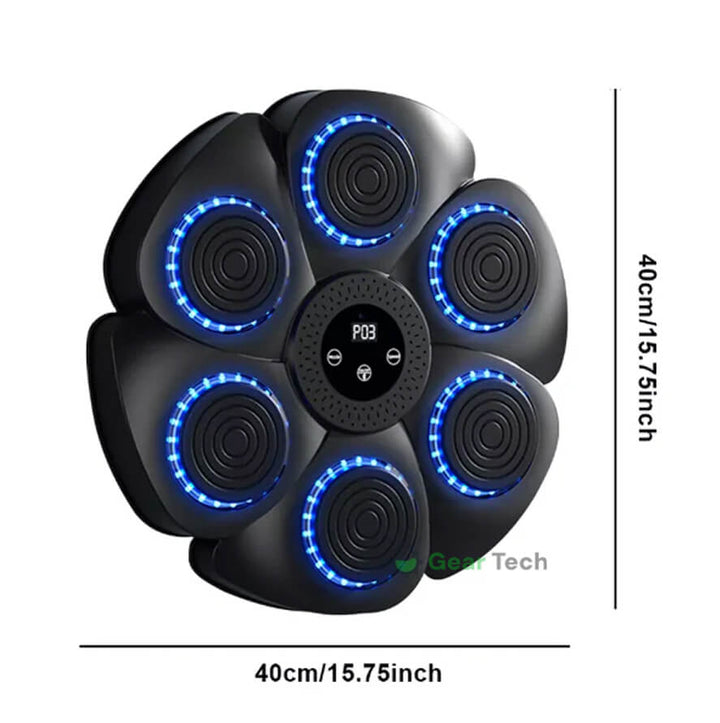 Lisslune | Music Boxing Pad with Targeting Features – Ultimate Punch Machine for Boxing Fitness