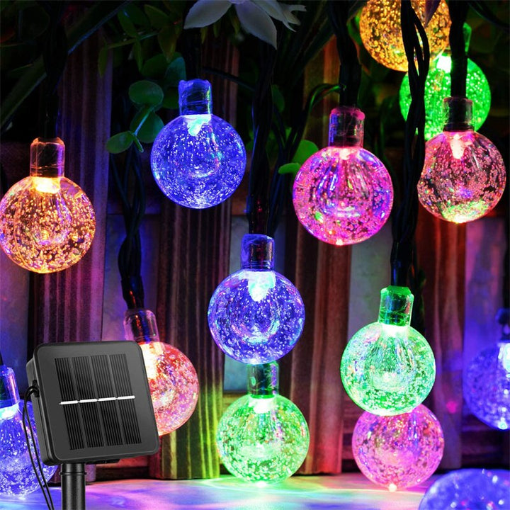 Lisslune | String lights terrace