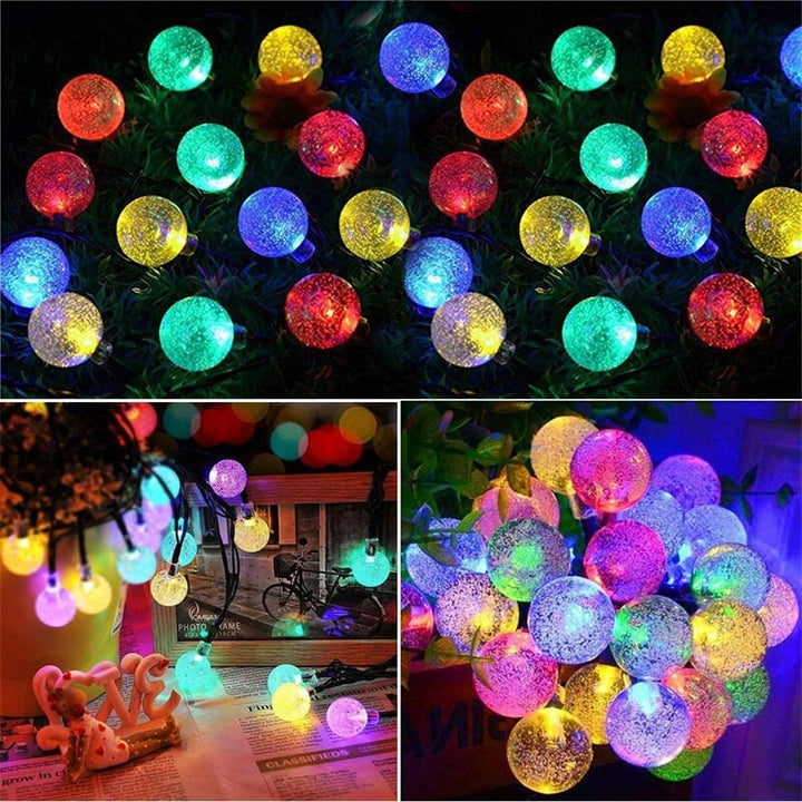 Lisslune | String lights terrace