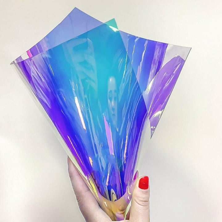 Lisslune | Iridescent Rainbow Holographic Craft Vinyl - Turn your DIY projects into a more sparkling whole