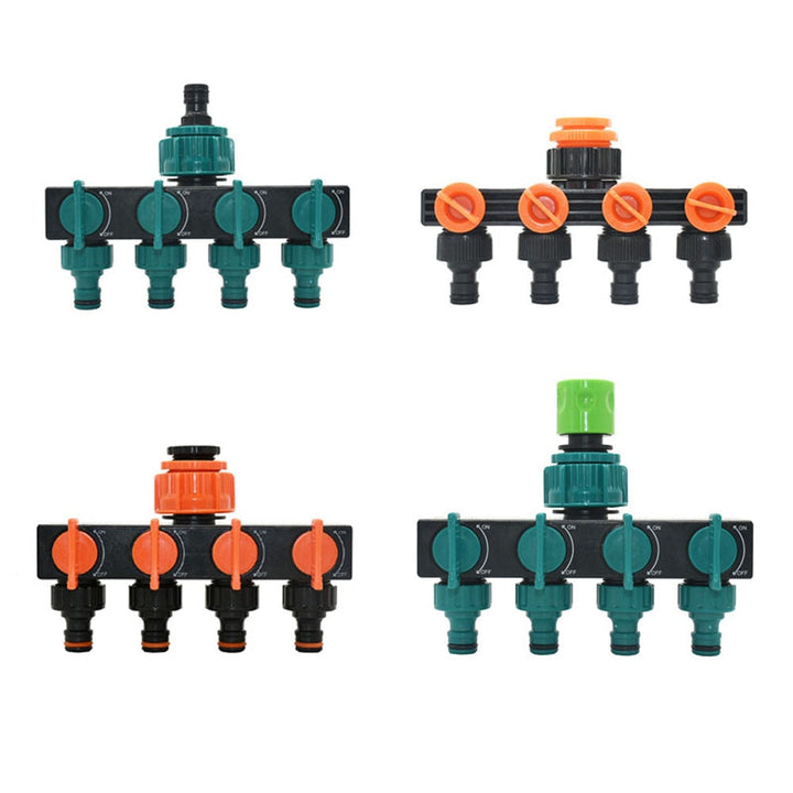 Lisslune | 4-Way Garden Tap Water Splitter