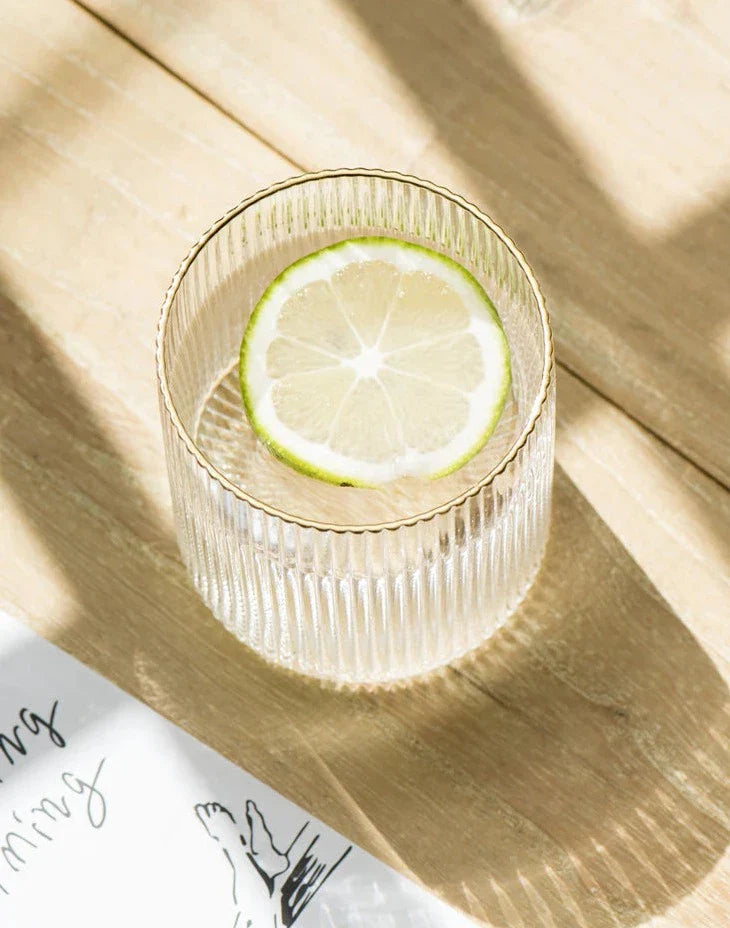 Lisslune | Salute Ripple Texture Cocktail Glass