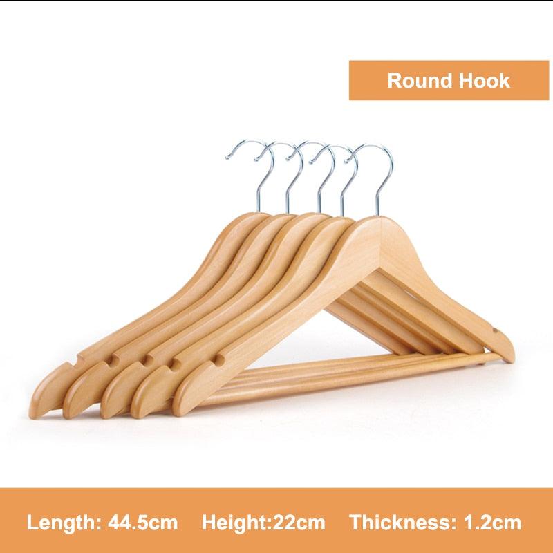 Lisslune | Revolutionary 360-degree rotating lotus wood hangers - Ultimate wardrobe organization solution