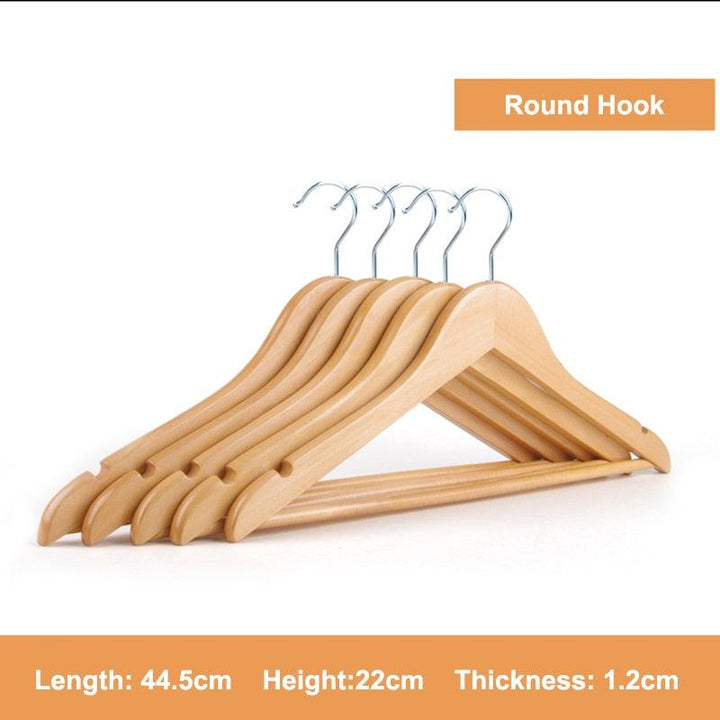 Lisslune | Revolutionary 360-degree rotating lotus wood hangers - Ultimate wardrobe organization solution